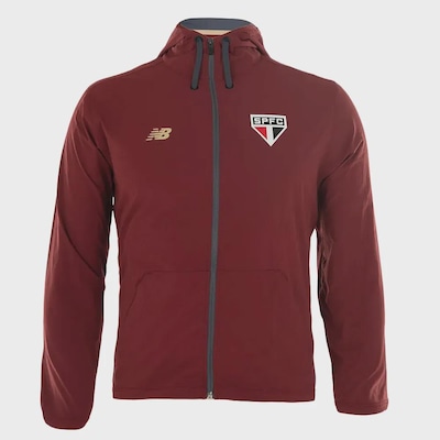 Jaqueta Masculina de Viagem New Balance São Paulo F.C 2025 - Foto 1