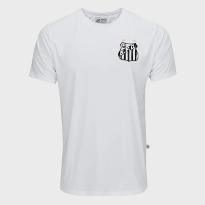 Camiseta Masculina Santos Classic Coroa - Foto 1