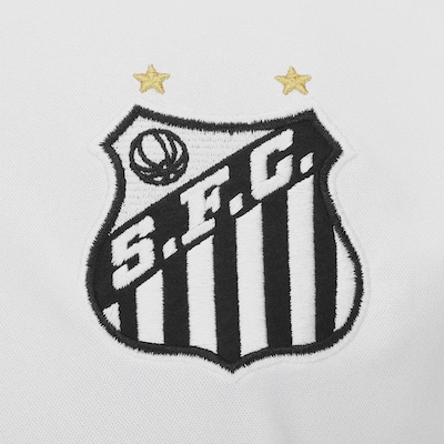 Camiseta Masculina Santos Classic Coroa - Foto 3