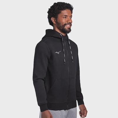 Jaqueta de Moletom Masculina Mizuno Zipper - Foto 2