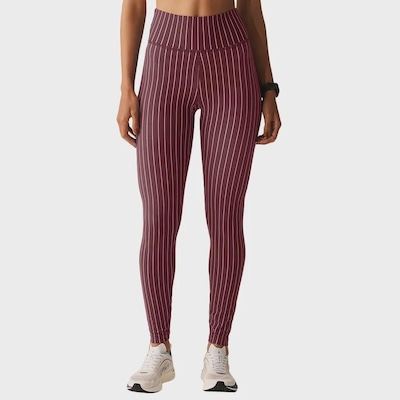 Calça Legging Feminina Fila Future Sports Pinstripes Flow - Foto 1