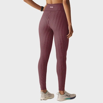 Calça Legging Feminina Fila Future Sports Pinstripes Flow - Foto 2