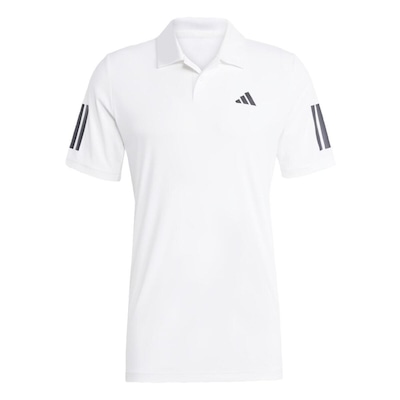 Camisa Polo Masculina adidas Club 3 Listras - Foto 1