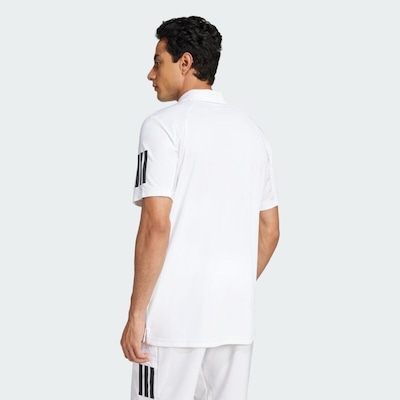Camisa Polo Masculina adidas Club 3 Listras - Foto 3