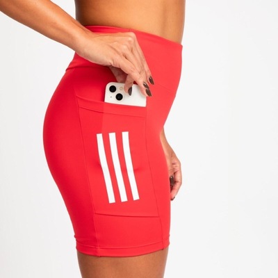 Bermuda Feminina adidas 3 Listras Com Bolso - Foto 4