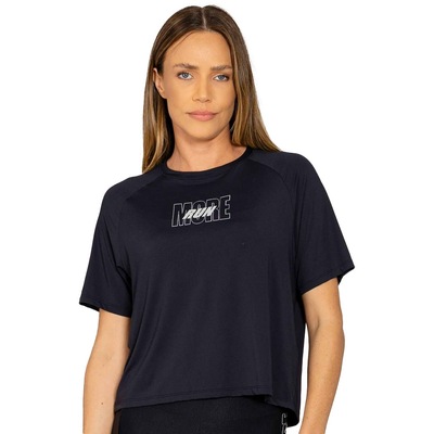 Cropped Feminino Run More Raglan Brand In Motion - Foto 1