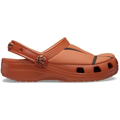 Sandália Crocs Infantil classic bola basquete clog t sienna - Foto 1