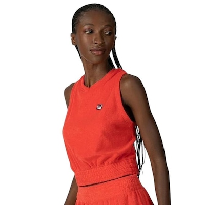 Camiseta Regata Fila Towel Dolce Vita Feminina - Foto 1