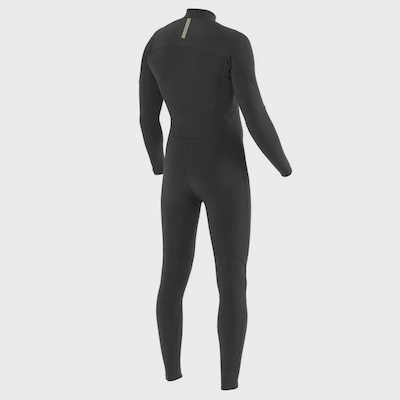 Long John Vissla Seven Seas Comp 3/2 Chest Zip Black Masculina - Foto 5