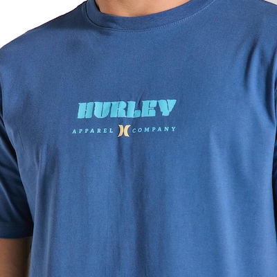 Camiseta Hurley Surf Noise WT25 Masculina - Foto 3
