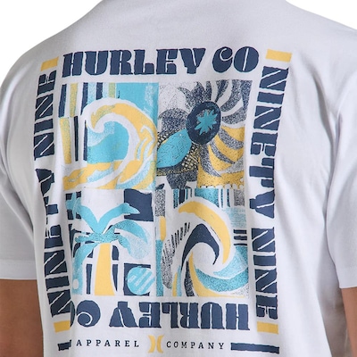 Camiseta Hurley Surf Noise WT25 Masculina - Foto 4