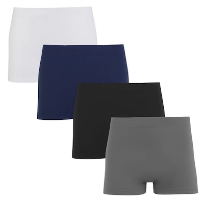 Cueca Boxer Reebok Classic - 4 Unidades - Masculina - Foto 2