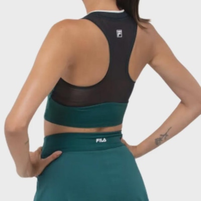 Saia Shorts Feminina Fila Match Ao - Foto 3