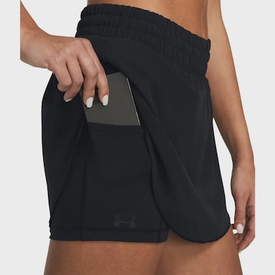 Saia Short Feminino Under Armour Flex Woven Skort 2 Em 1 - Foto 3
