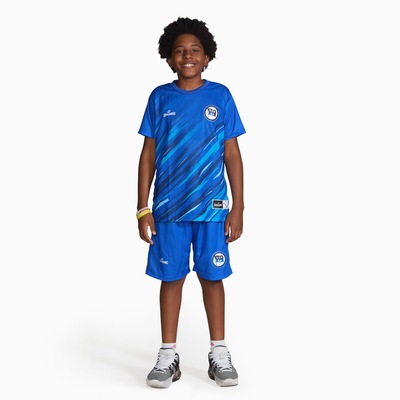 Camiseta Infantil Spalding Pinheiros Fan Warm Up ECP 24/25 - Foto 5