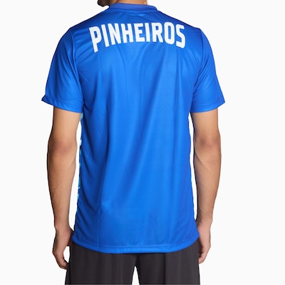 Camiseta Masculina Spalding Pinheiros Fan Warm Up ECP 24/25 - Foto 2