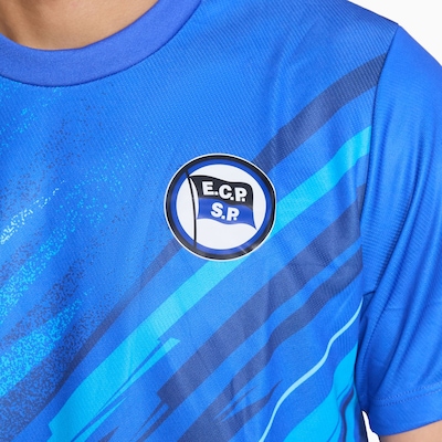 Camiseta Masculina Spalding Pinheiros Fan Warm Up ECP 24/25 - Foto 3