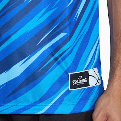 Camiseta Masculina Spalding Pinheiros Fan Warm Up ECP 24/25 - Foto 4