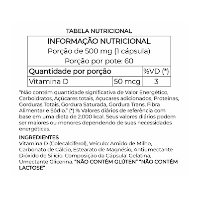 Vitamina D Mith Oficial 60 Cápsulas - Foto 2