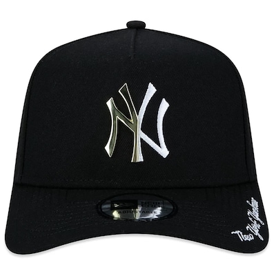 Boné New Era 9Forty A-Frame MLB New York Yankees Core Aba Curva - Foto 3