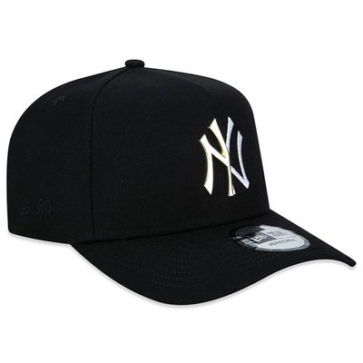 Boné New Era 9Forty A-Frame MLB New York Yankees Core Aba Curva - Foto 4