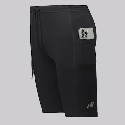 Bermuda New Balance Sport Essentials Compressao 9 Masculina - Foto 2