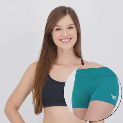 Conjunto Shorts + Top Everlast Basics Feminino - Foto 1
