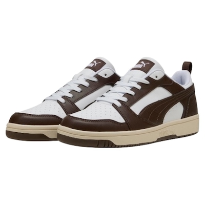 Kit Tênis Masculino Puma Rebound V6 Low Original + Meia - Foto 2