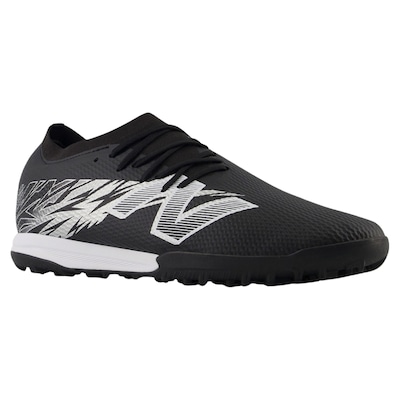 Kit Chuteira de Society Adulto New Balance Furon Team V8 + Meião - Foto 2