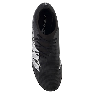 Kit Chuteira de Society Adulto New Balance Furon Team V8 + Meião - Foto 4
