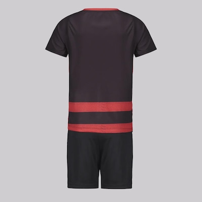 Kit Uniforme do Sport Recife Umbro I 2024 Infantil - Foto 2