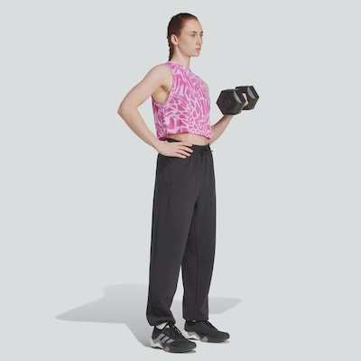 Cropped adidas AOP Essentials Feminino - Foto 3