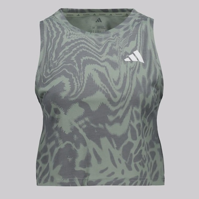 Cropped adidas AOP Essentials Feminino - Foto 1