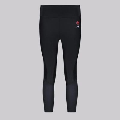 Calça Legging Kappa Vasco Supp Lee Feminina - Foto 1