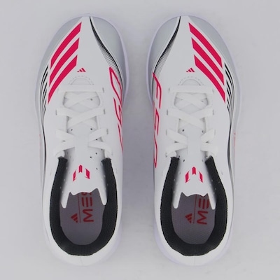 Chuteira de Futsal Infantil adidas F50 Messi Club - Foto 4