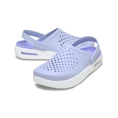 Sandália Unissex Crocs Inmotion Clog Purple Moon - Foto 4