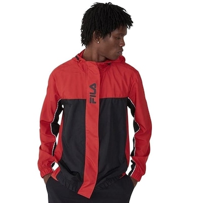 Jaqueta Corta Vento Fila com Capuz Linea Masculina - Foto 1