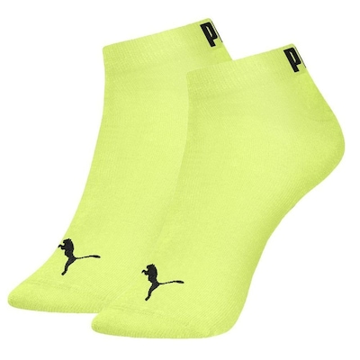 Meia Cano Curto Puma Logo - 3 Pares - Masculina - Foto 3