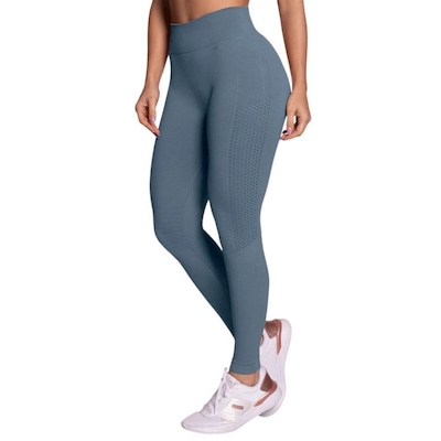 Calça Legging Selene Sem Costura Feminina - Foto 1
