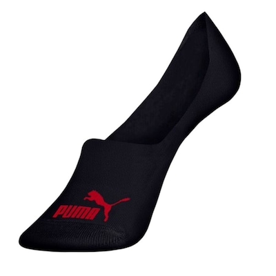 Meia Sapatilha Puma Invisível - 2 Pares - Masculina - Foto 2