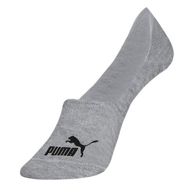 Meia Sapatilha Puma Invisível - 2 Pares - Masculina - Foto 3