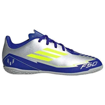 Chuteira Futsal Infantil adidas F50 Club Messi - Foto 1