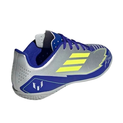 Chuteira Futsal Infantil adidas F50 Club Messi - Foto 4