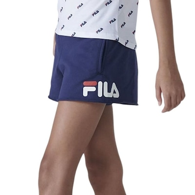 Short Fila Letter Infantil - Foto 2