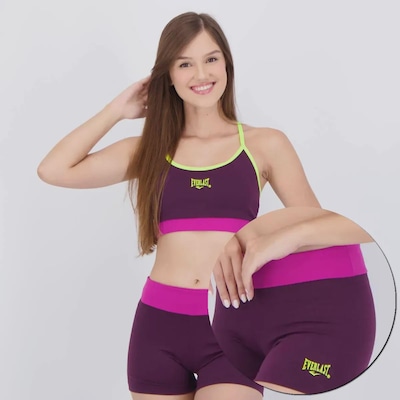 Conjunto Shorts + Top Everlast Feminino - Foto 3