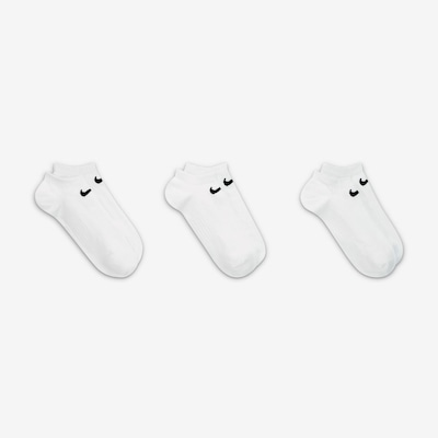 Meia Cano Curto Nike Performance Lightweight - 3 pares - Unissex - Foto 3