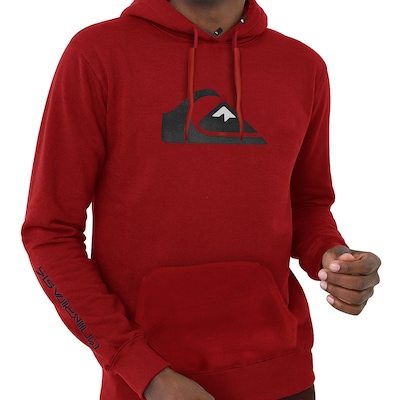 Blusão de Moletom Masculino Quiksilver com Capuz Comp Logo 2.0 - Foto 3