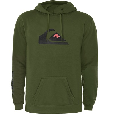 Blusão de Moletom Masculino Quiksilver com Capuz Comp Logo 2.0 - Foto 1