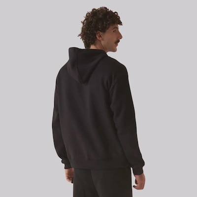 Blusão de Moletom Masculino Fila Comfort Basic com Capuz - Foto 2