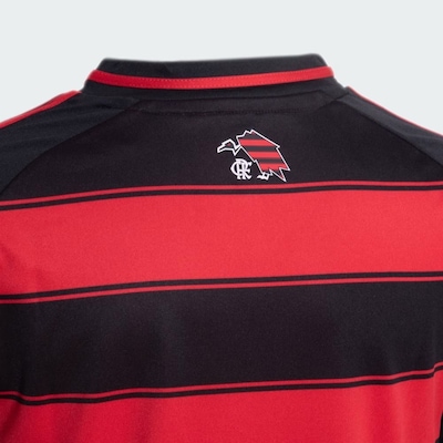 Camisa Flamengo I adidas 25/26 Listrada Infantil - Foto 4